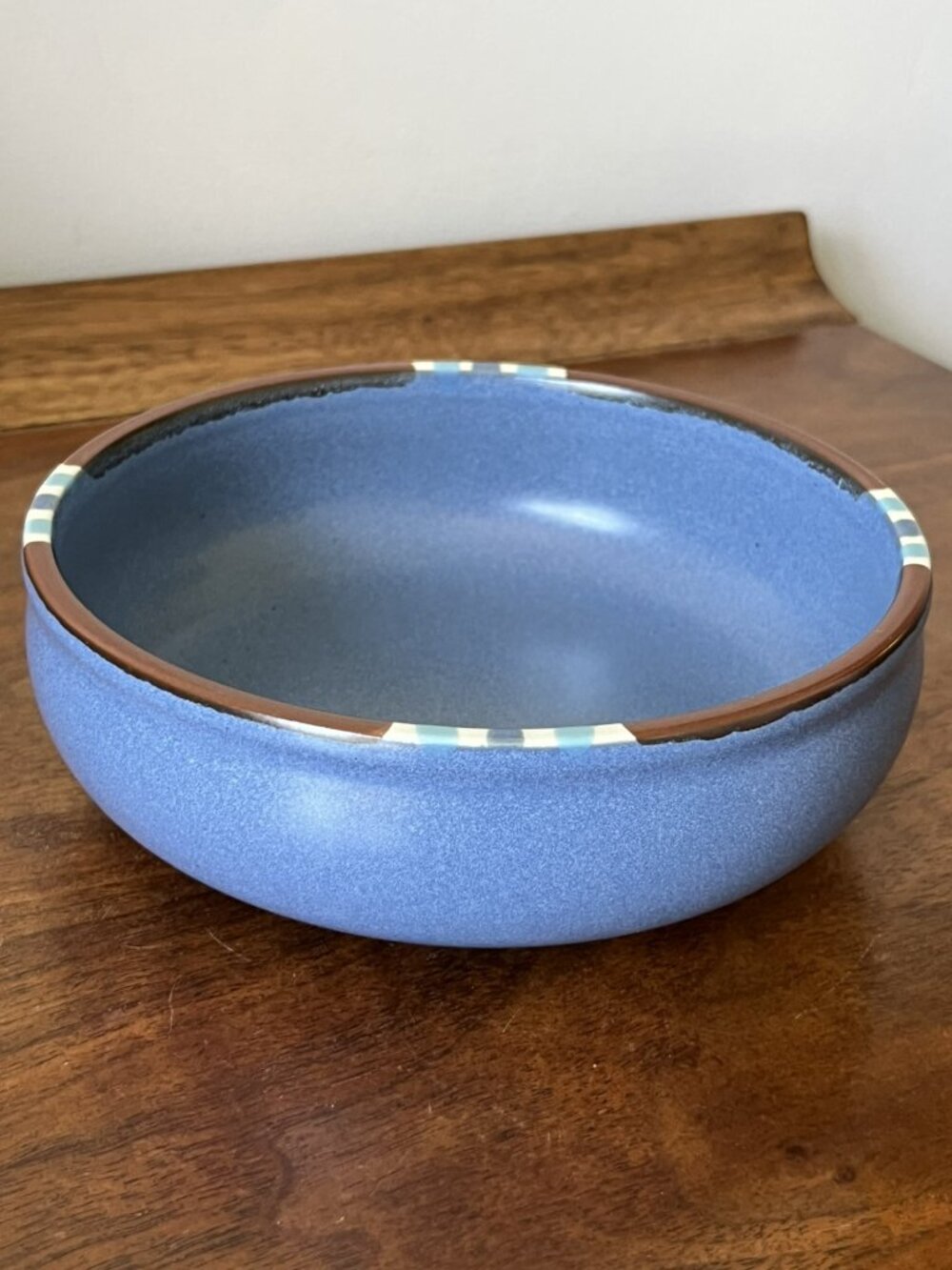1 Dansk Mesa Sky Blue Coupe Soup Bowl 5 3/4" Stoneware Portugal Replacement
